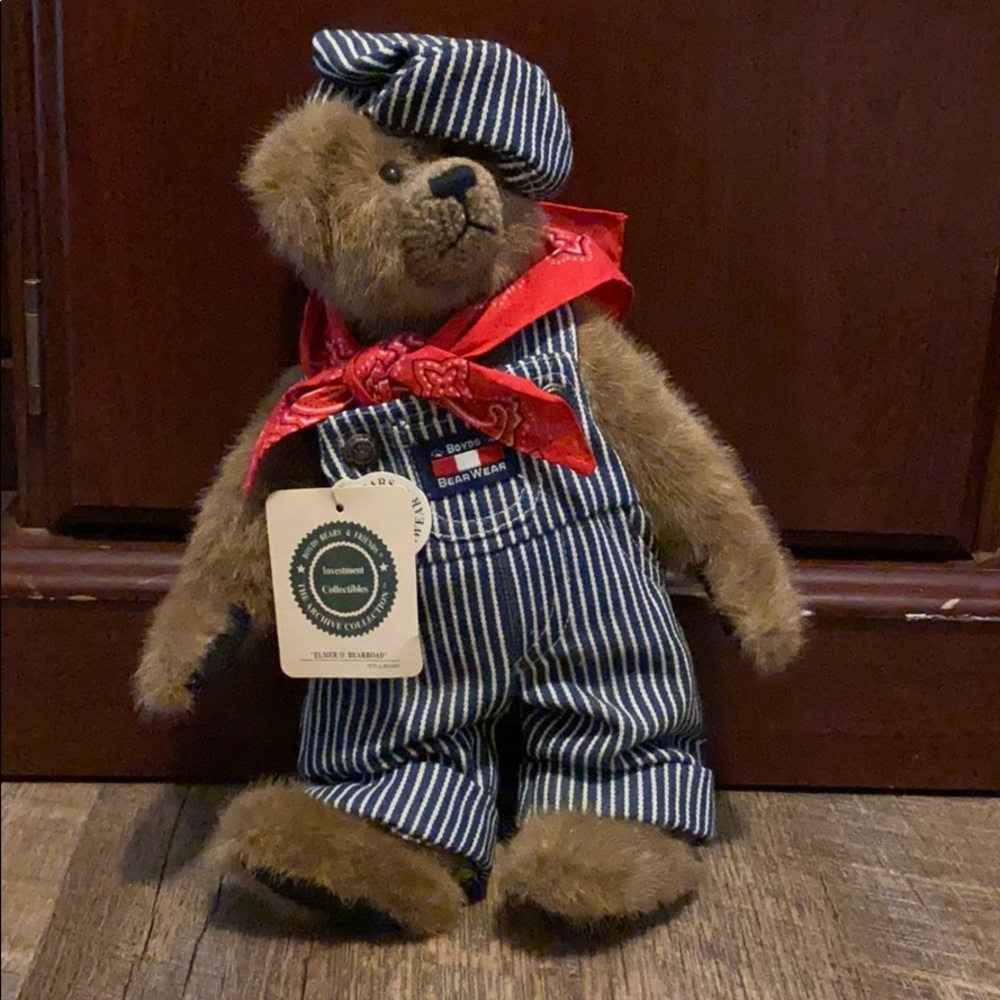 Boyds Bears Elmer O Bearroad 12" Plush Collection